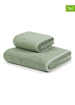 Lanerossi 2-częściowy zestaw ręczników w kolorze zielonym ze sklepu Limango Polska w kategorii Ręczniki - zdjęcie 188853333