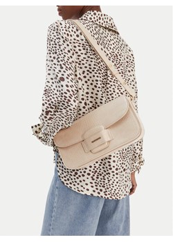 Torebka GINO ROSSI EO-LDA8554A Beżowy ze sklepu eobuwie.pl w kategorii Listonoszki - zdjęcie 188853684