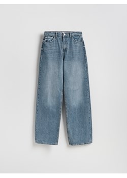 Reserved - Jeansy wide leg - indigo jeans ze sklepu Reserved w kategorii Jeansy damskie - zdjęcie 188854144