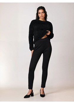 Sinsay - Legginsy z kryształkowym lampasem - czarny ze sklepu Sinsay w kategorii Spodnie damskie - zdjęcie 188854870
