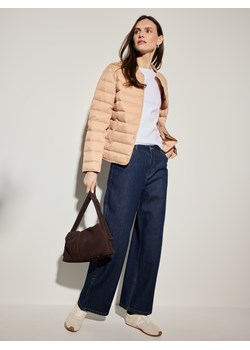 Mohito - Dopasowany t-shirt - biały ze sklepu Mohito w kategorii Bluzki damskie - zdjęcie 188856483