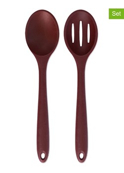 Sagaform 2-częściowy zestaw przyborów kuchennych "Daniel" w kolorze czerwonym ze sklepu Limango Polska w kategorii Akcesoria kuchenne - zdjęcie 188857450