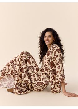 Reserved - Wzorzysta sukienka z wiskozą - wielobarwny ze sklepu Reserved w kategorii Sukienki - zdjęcie 188861472