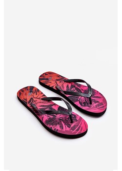 Klapki Japonki Klasyczne 4F Czarno-Różowe 4FSS23FFLIF060-90S ze sklepu ZAZOO w kategorii Klapki damskie - zdjęcie 188861863