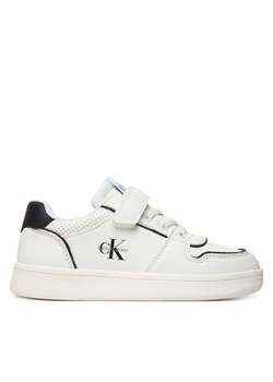 Sneakersy Calvin Klein Low Cut Lace-Up/Velcro V1X9-83278-1355 S Biały ze sklepu eobuwie.pl w kategorii Buty sportowe dziecięce - zdjęcie 188862414