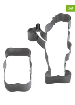 Zenker Foremki (2 szt.) w kolorze srebrnym ze sklepu Limango Polska w kategorii Akcesoria do pieczenia - zdjęcie 188863191