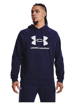 Under Armour Bluza "Rival" w kolorze granatowym ze sklepu Limango Polska w kategorii Bluzy męskie - zdjęcie 188863221
