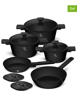 Berlinger Haus 10-częściowy zestaw "Matte Black Collection" w kolorze czarnym ze sklepu Limango Polska w kategorii Garnki - zdjęcie 188863982