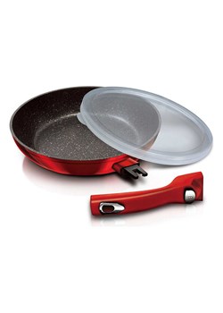 Berlinger Haus Patelnia "Metallic Line" w kolorze czerwonym - Ø 28 cm ze sklepu Limango Polska w kategorii Garnki - zdjęcie 188864424
