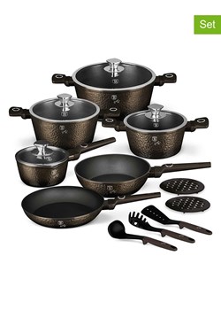 Berlinger Haus 15-częściowy zestaw "Primal Gloss Collection" w kolorze brązowym ze sklepu Limango Polska w kategorii Garnki - zdjęcie 188864544