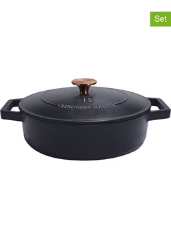 Berlinger Haus 2-częściowy zestaw w kolorze czarnym - Ø 30 cm ze sklepu Limango Polska w kategorii Garnki - zdjęcie 188864730