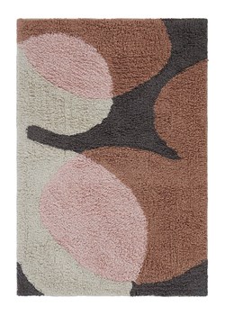 Jotex Dywanik łazienkowy "Dolores" w kolorze brązowo-jasnobrązowym ze sklepu Limango Polska w kategorii Akcesoria łazienkowe - zdjęcie 188867551