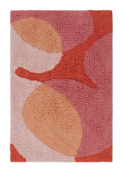 Jotex Dywanik łazienkowy "Delores" w kolorze różowo-pomarańczowym ze sklepu Limango Polska w kategorii Akcesoria łazienkowe - zdjęcie 188867554