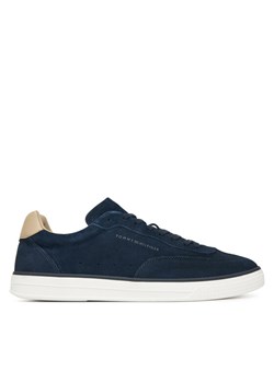 Sneakersy Tommy Hilfiger Lo Lux FM0FM05816 Granatowy ze sklepu eobuwie.pl w kategorii Buty sportowe męskie - zdjęcie 188867642