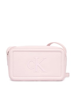 Torebka Calvin Klein Bold Ck Camera Bag LV04F3220G Różowy ze sklepu eobuwie.pl w kategorii Listonoszki - zdjęcie 188867761