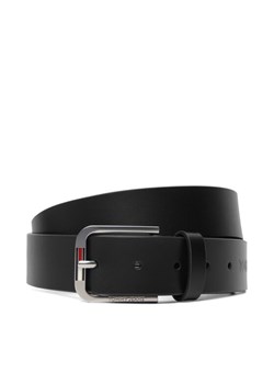 Pasek Męski Tommy Jeans Tjm Austin Seasonal 3.5 AM0AM14234 Czarny ze sklepu eobuwie.pl w kategorii Paski męskie - zdjęcie 188867802