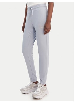 EA7 Emporio Armani Spodnie dresowe 8NTP66 TJ9RZ U9309 Błękitny Regular Fit ze sklepu MODIVO w kategorii Spodnie damskie - zdjęcie 188868934