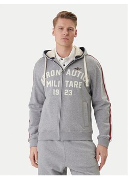 Aeronautica Militare Bluza 261FE2070UF00677 Szary Comfort Fit ze sklepu MODIVO w kategorii Bluzy męskie - zdjęcie 188868942