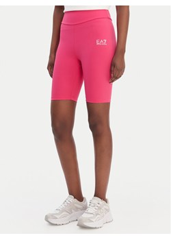 EA7 Emporio Armani Kolarki 7W000511 AF12625 UA277 Różowy Slim Fit ze sklepu MODIVO w kategorii Szorty - zdjęcie 188869021