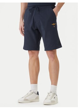 Aeronautica Militare Szorty sportowe 261BF0032UF00674 Granatowy Regular Fit ze sklepu MODIVO w kategorii Spodenki męskie - zdjęcie 188869104