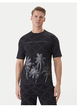 KARL LAGERFELD T-Shirt 755172 562251 Czarny Loose Fit ze sklepu MODIVO w kategorii T-shirty męskie - zdjęcie 188869134