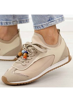 Beżowe półbuty damskie T.Sokolski 963 ze sklepu suzana.pl w kategorii Półbuty damskie - zdjęcie 188870704