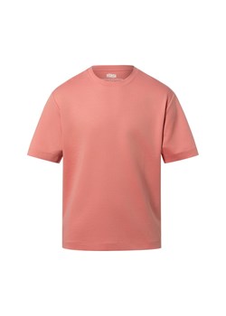 Finshley & Harding London Koszulka męska - Prince Mężczyźni Bawełna koralowy jednolity ze sklepu vangraaf w kategorii T-shirty męskie - zdjęcie 188870910