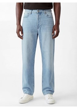 Only&Sons Dżinsy - ONSFade Loose Mężczyźni Bawełna bielony jednolity ze sklepu vangraaf w kategorii Jeansy męskie - zdjęcie 188870950