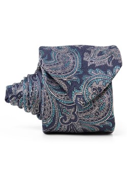 Andrew James Krawat z zawartością jedwabiu Mężczyźni Jedwab granatowy wzorzysty ze sklepu vangraaf w kategorii Krawaty - zdjęcie 188870954