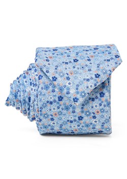 Andrew James Krawat wykonany z jedwabiu Mężczyźni Jedwab mocca wzorzysty ze sklepu vangraaf w kategorii Krawaty - zdjęcie 188870973