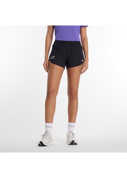 Spodenki damskie New Balance WB61S4MRBK – czarne ze sklepu New Balance Poland w kategorii Szorty - zdjęcie 188871812