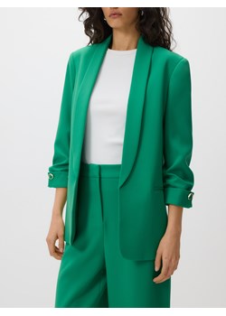 Reserved - Marynarka z dodatkiem wiskozy - zielony ze sklepu Reserved w kategorii Marynarki damskie - zdjęcie 188872060
