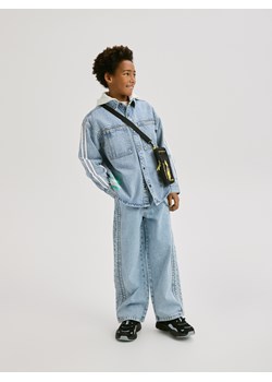 Reserved - Jeansy baggy - niebieski ze sklepu Reserved w kategorii Spodnie chłopięce - zdjęcie 188872300