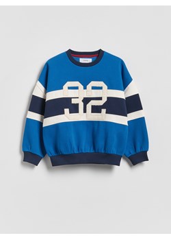 Reserved - Bluza oversize - niebieski ze sklepu Reserved w kategorii Bluzy chłopięce - zdjęcie 188872471