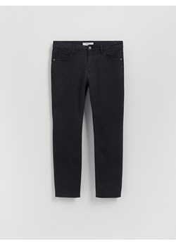 Reserved - Jeansy slim z efektem sprania - czarny ze sklepu Reserved w kategorii Jeansy męskie - zdjęcie 188872831