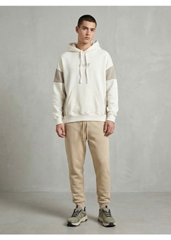 Sinsay - Spodnie dresowe jogger - beżowy ze sklepu Sinsay w kategorii Spodnie męskie - zdjęcie 188874652
