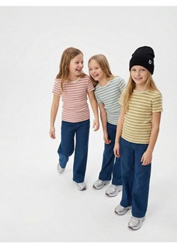 Sinsay - Bawełniane koszulki w paski 3 pack - wielobarwny ze sklepu Sinsay w kategorii T-shirty chłopięce - zdjęcie 188874801