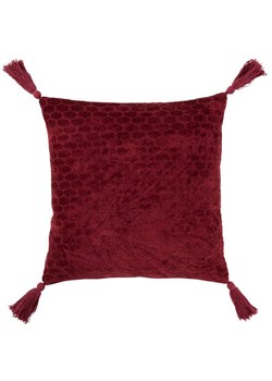 J Line Poduszka dekoracyjna w kolorze czerwonym - 45 x 45 cm ze sklepu Limango Polska w kategorii Poduszki dekoracyjne - zdjęcie 188874900