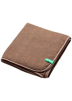 Benetton Koc w kolorze jasnobrązowym ze sklepu Limango Polska w kategorii Tekstylia - zdjęcie 188875262