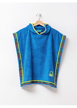 Benetton Ręcznik kąpielowy w kolorze niebieskim z kapturem ze sklepu Limango Polska w kategorii Ręczniki dla dzieci - zdjęcie 188875380
