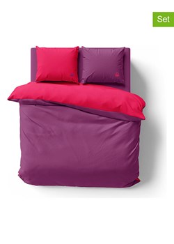 Benetton 4-częściowy komplet pościeli w kolorze fioletowo-różowym ze sklepu Limango Polska w kategorii Pościele - zdjęcie 188876000