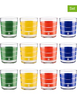 Benetton Szklanki (12 szt.) w różnych kolorach - 350 ml ze sklepu Limango Polska w kategorii Naczynia - zdjęcie 188876111