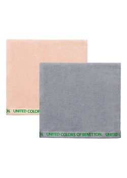 Benetton Ręczniki plażowe (2 szt.) w kolorze beżowym i niebieskim ze sklepu Limango Polska w kategorii Ręczniki - zdjęcie 188876210