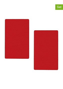 Benetton Prześcieradła (2 szt.) w kolorze czerwonym na gumce ze sklepu Limango Polska w kategorii Prześcieradła - zdjęcie 188876274