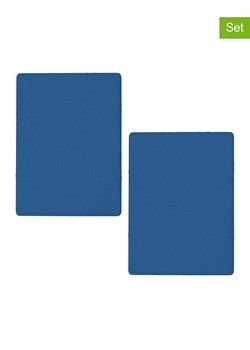 Benetton Prześcieradła (2 szt.) w kolorze niebieskim na gumce ze sklepu Limango Polska w kategorii Prześcieradła - zdjęcie 188876282