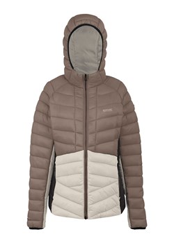 Regatta Kurtka pikowana "Dalent" w kolorze szarobrązowo-kremowym ze sklepu Limango Polska w kategorii Kurtki damskie - zdjęcie 188876321