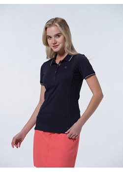 LUHTA Koszulka "Kivimaa" w kolorze granatowym ze sklepu Limango Polska w kategorii Bluzki damskie - zdjęcie 188876384