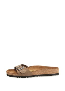 Comfortfusse Skórzane klapki w kolorze jasnobrązowym ze sklepu Limango Polska w kategorii Klapki damskie - zdjęcie 188876824