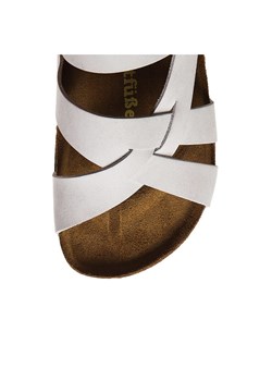 Comfortfusse Skórzane klapki w kolorze białym ze sklepu Limango Polska w kategorii Klapki damskie - zdjęcie 188877254