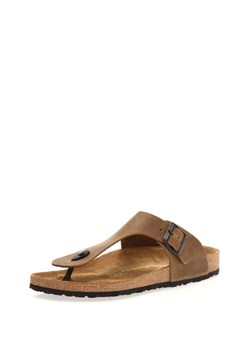 Comfortfusse Skórzane japonki w kolorze jasnobrązowym ze sklepu Limango Polska w kategorii Klapki męskie - zdjęcie 188877292